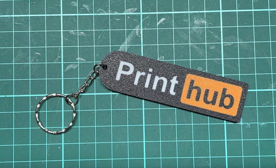 Print Hub Keychain