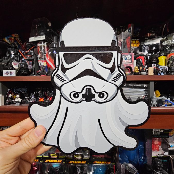 Star Wars (Inspired) "Halloween Ghost" HueForge Stormtrooper