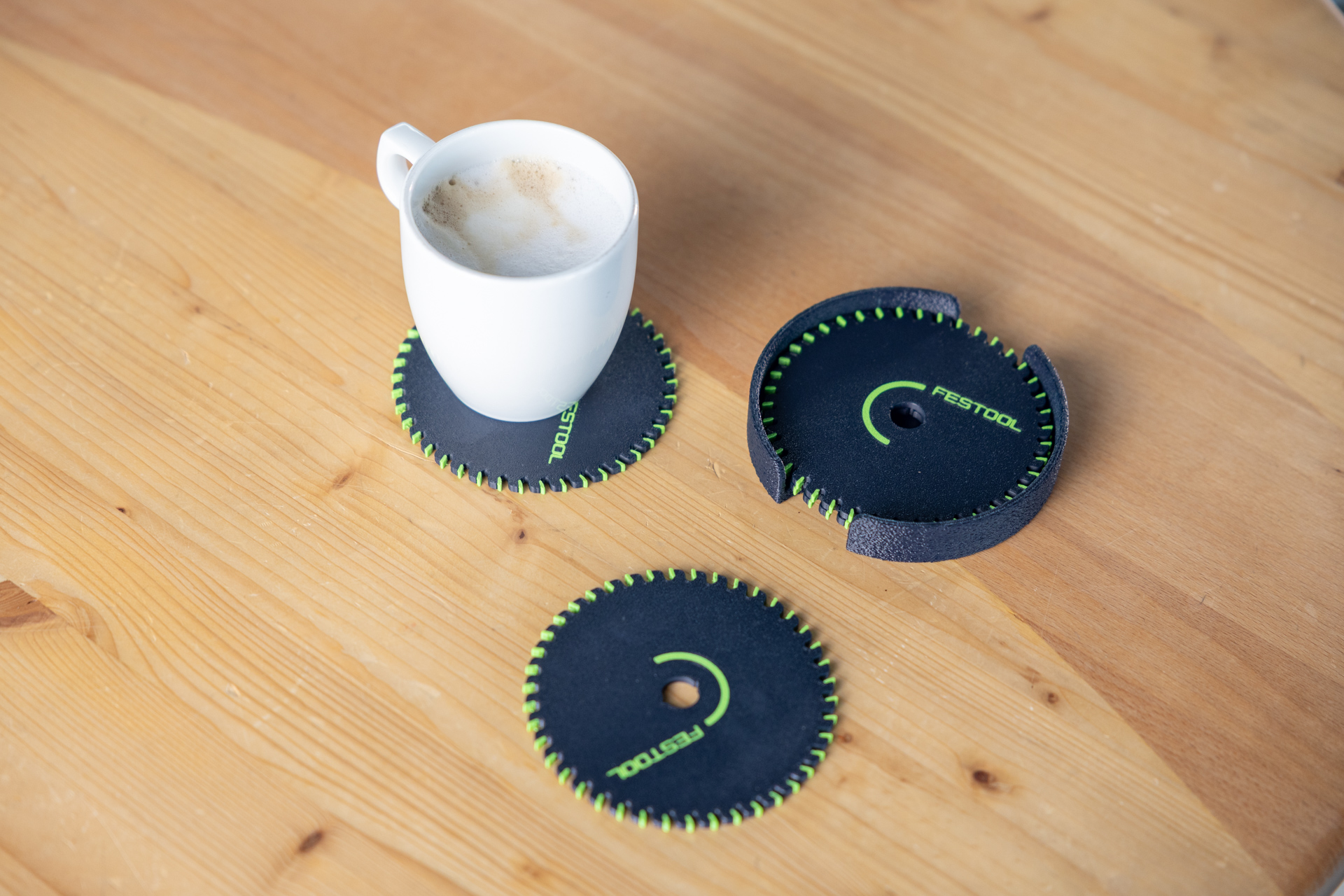 Festool Saw blade coaster