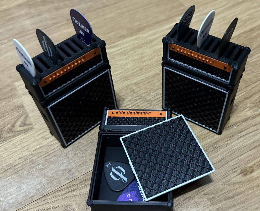 Pick Holder - Amp Style with pick box