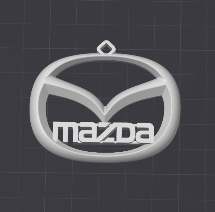 Mazda keychain