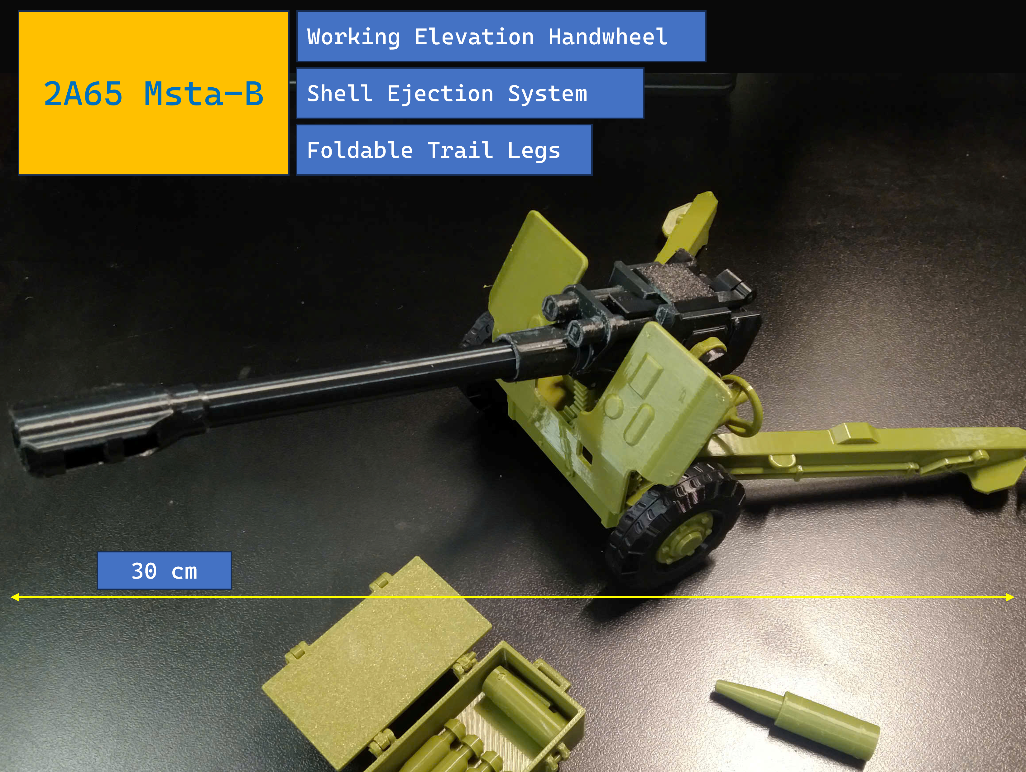 2A65 Msta-B (miniature artillery)