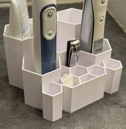 Toilet & bathroom organizer