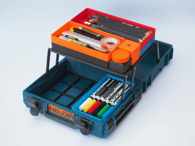 Gridfinity X Cantilever Sbox  - Storage Bin Case Organizer