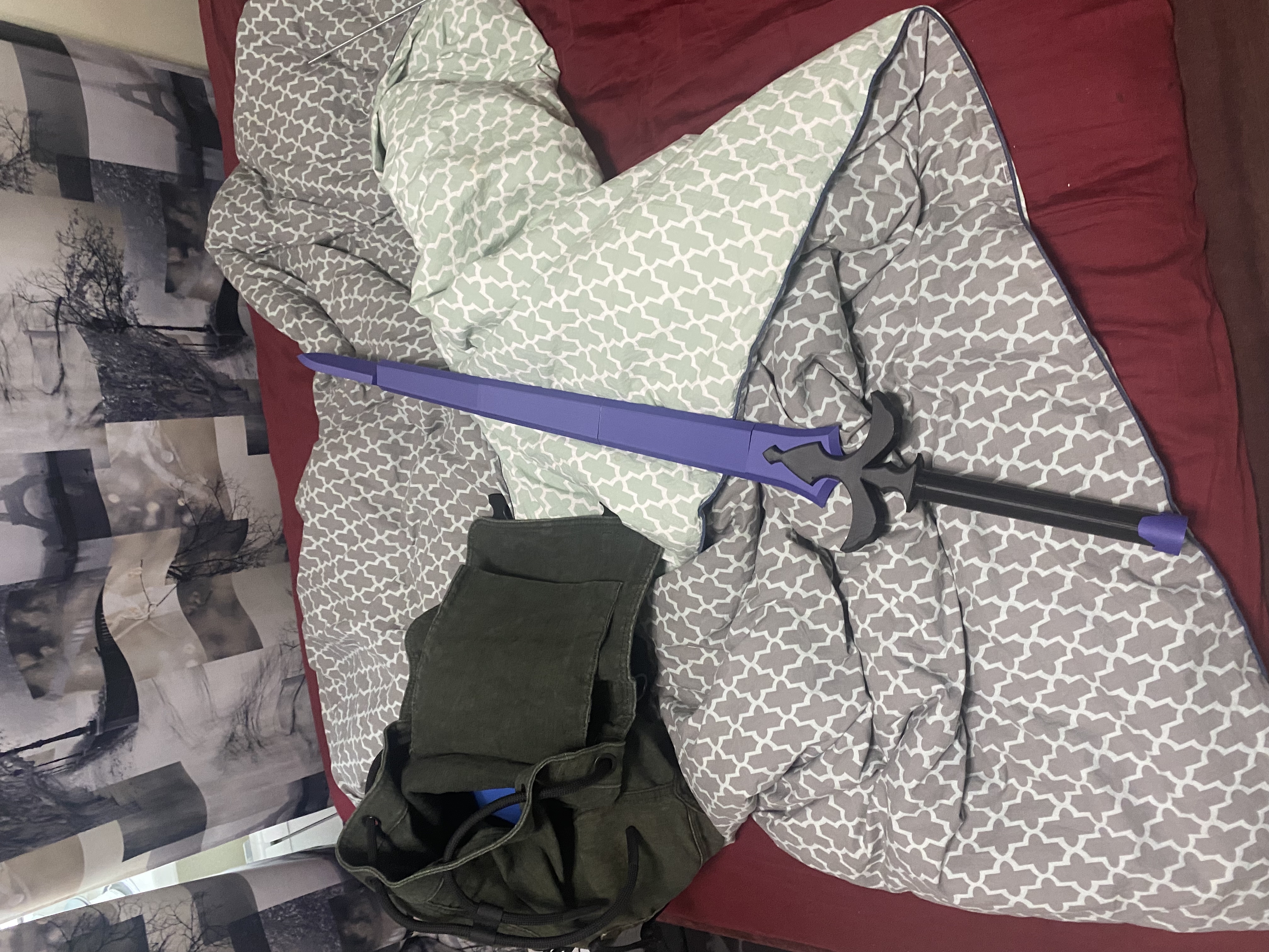 Kirito's Night Sky Sword from anime "Sword Art Online : Alicization" 1 : 1 scale