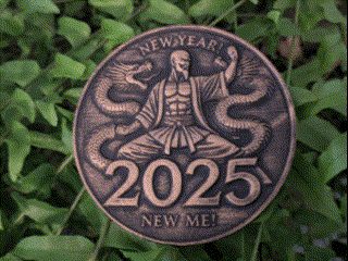 New Year, New me! - Motivation Coin