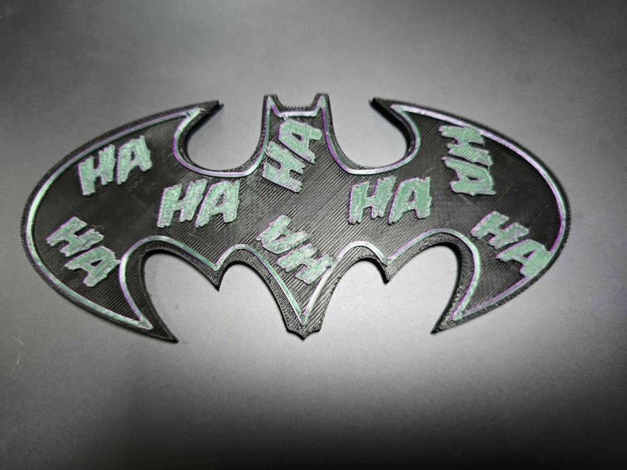 Batman Joker HaHa Art Piece