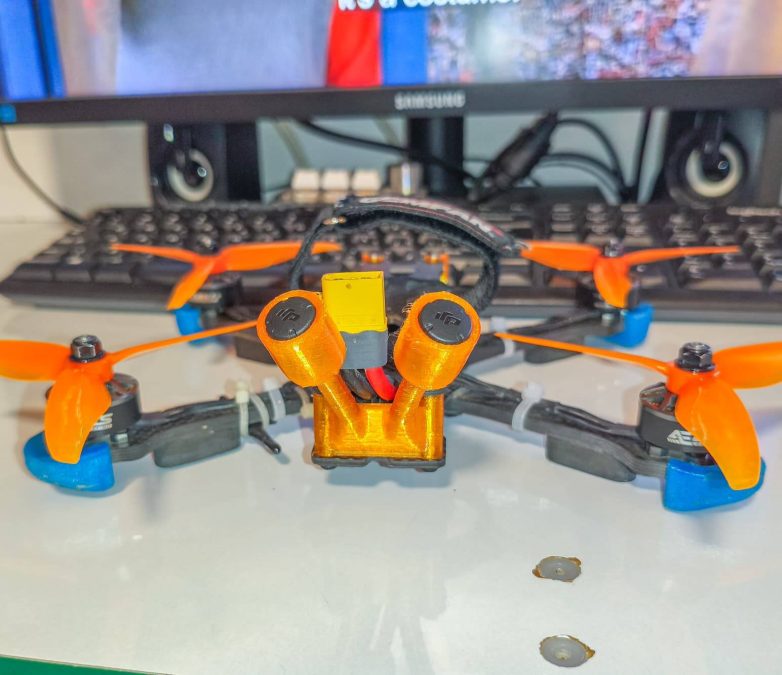 DJI o4 pro air unit mount for Apex Evo