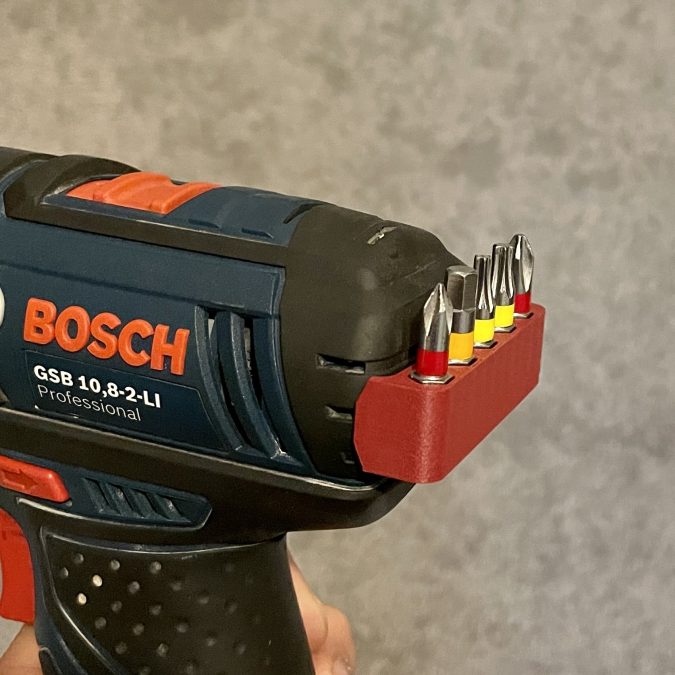 Bit-Holder for Bosch GSB/GSR cordless screwdriver (10.8/12V)