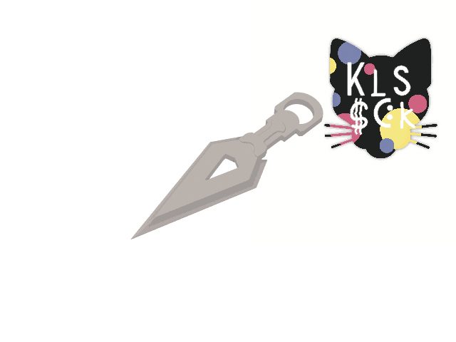 Jett's Kunai / Throwing Knife (Valorant)