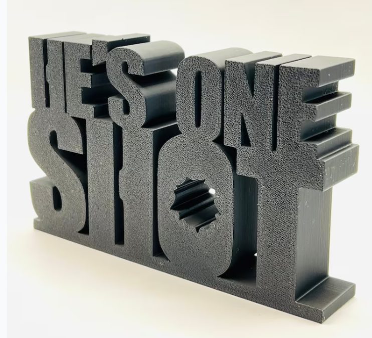He's One Shot - Desk Statue - Call of Duty Decor