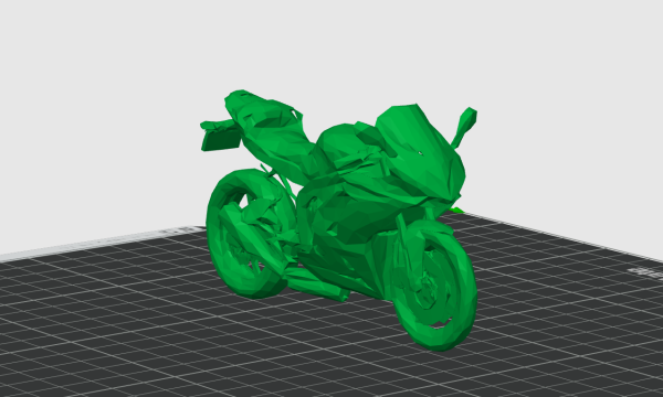 Sport bike 3D Model