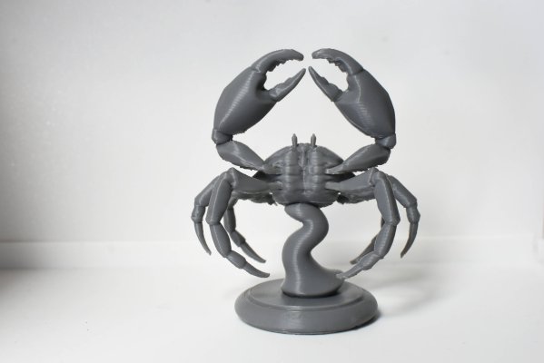 Crab sculpture