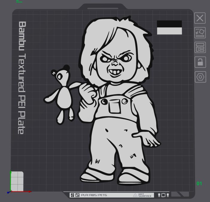 Chucky wall art