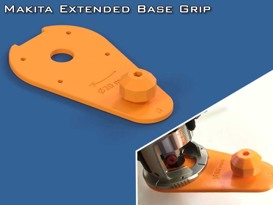 Makita RT0700 Extended Base with Grip