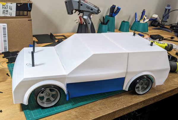 Vase Mode 1/10 Scale RC Car Body