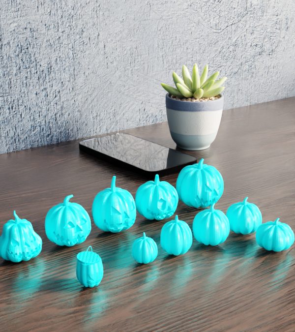Halloween Pumpkins Mega Pack – 3D Printable Models