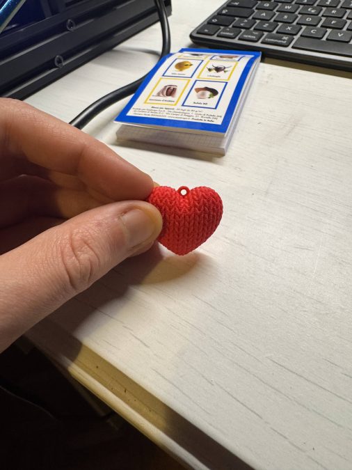 Texture Heart Pendant