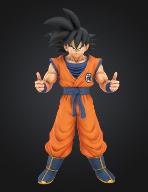Goku figure miniature