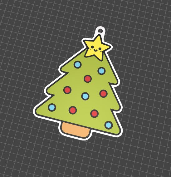 Llavero navidad