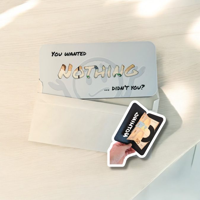 greeting card nothing