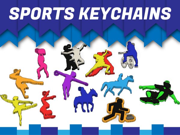 Sports Keychains