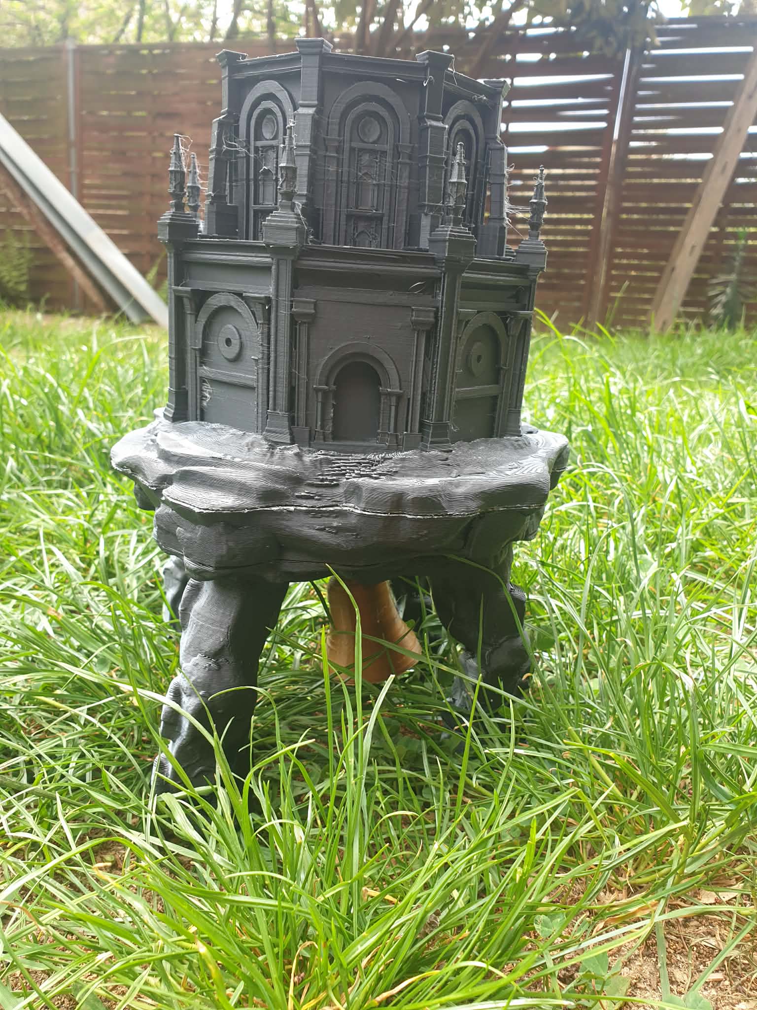 Walking Masuoleum from Elden Ring with storage and lid