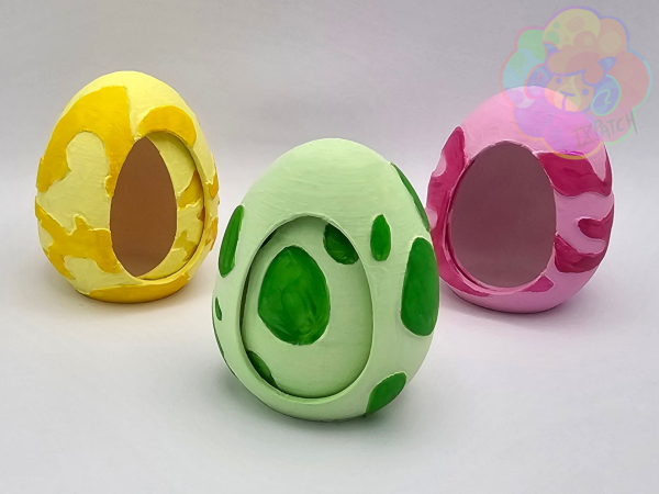 Egg-Shaped Boxes - Pokémon GO Style (pip)