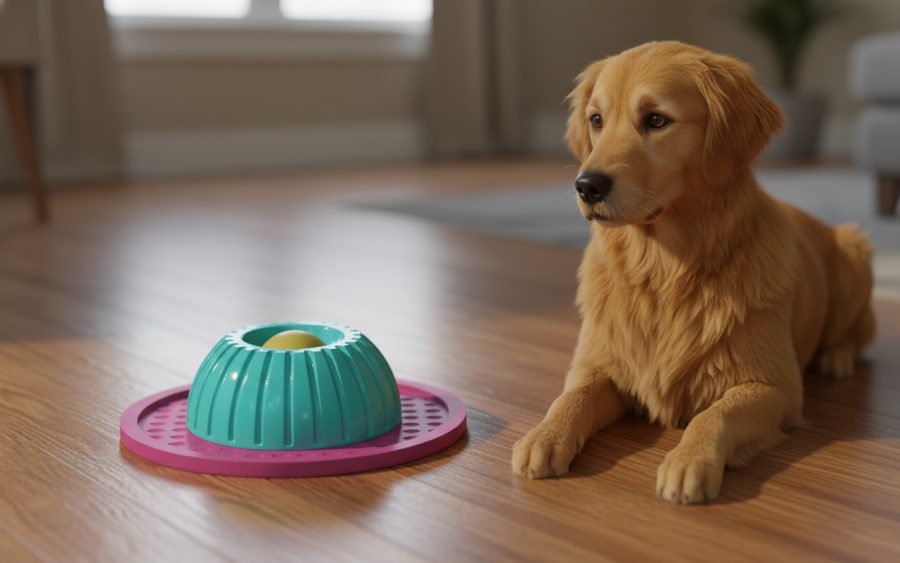 Pet enrichment licking plate