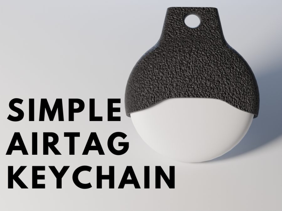 Airtag keychain