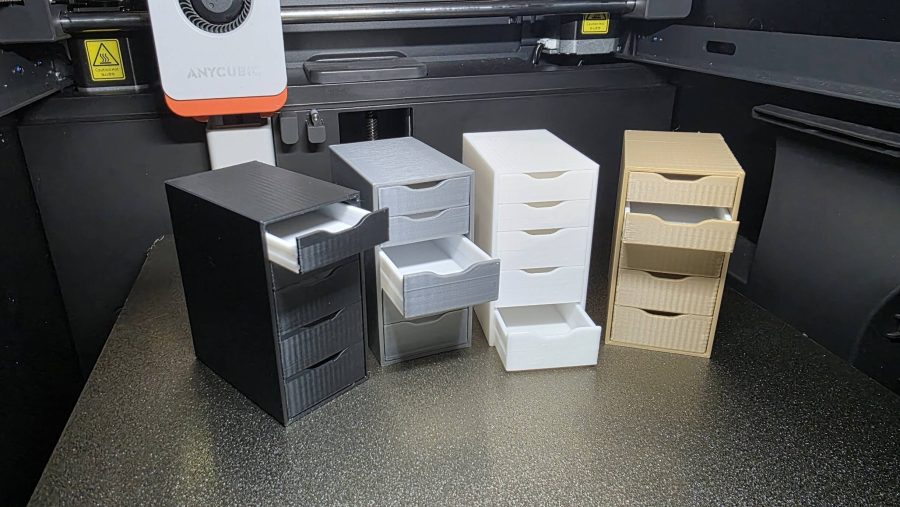 Ikea Alex Drawers - 1/10th Scale Miniature Replica
