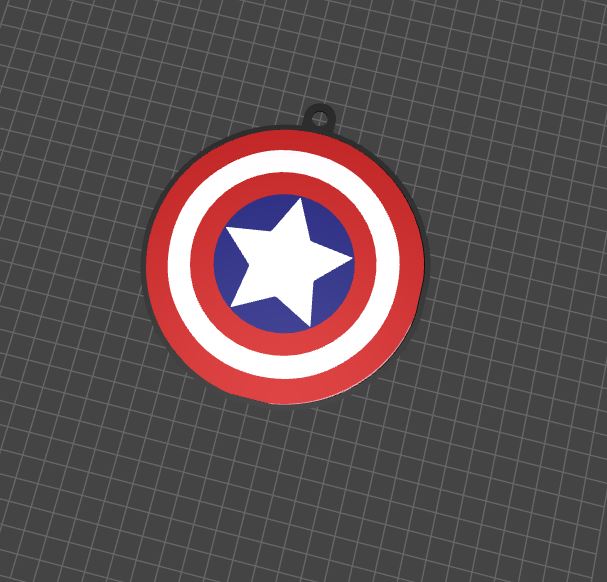 Llavero capitan america