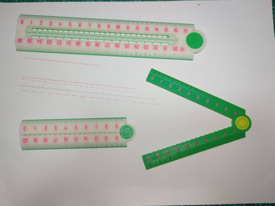 折叠直尺（10cm和18cm两种）