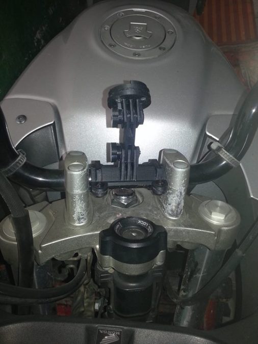 Motorcycle GPS holder