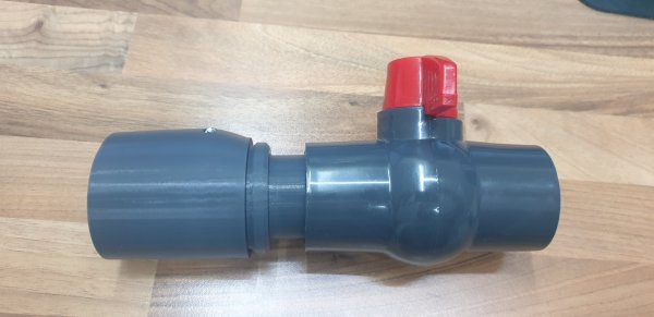 DN40 and ID 36 Vac Hose modified SHOPVAC CAMLOCK