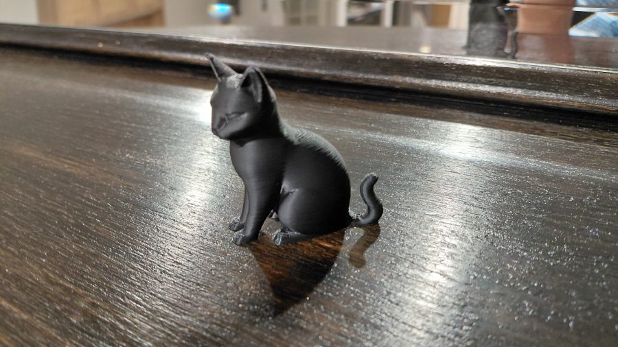 Modern Black Cat Figurine