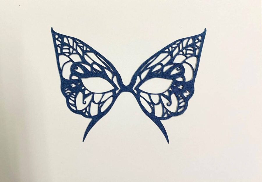 Butterfly mask for party