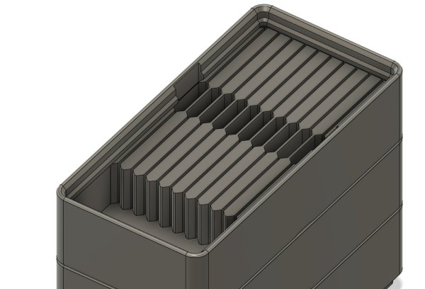 Gridfinity resistor storage bin