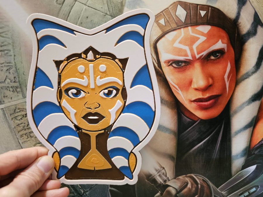 Star Wars (Inspired) "Togruta Jedi" HueForge Ahsoka Tano