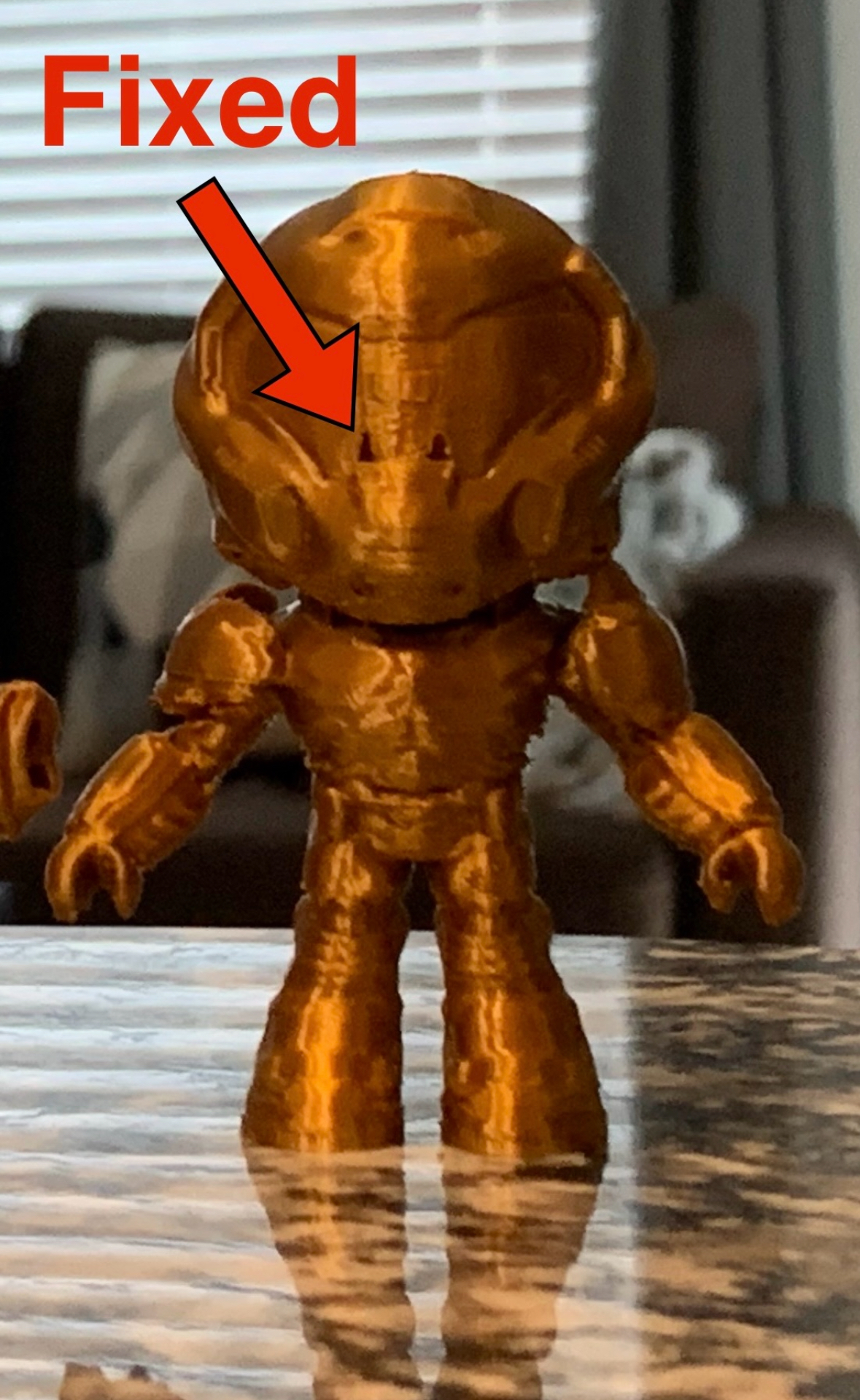 Doom Guy Collectible Figure - Repaired