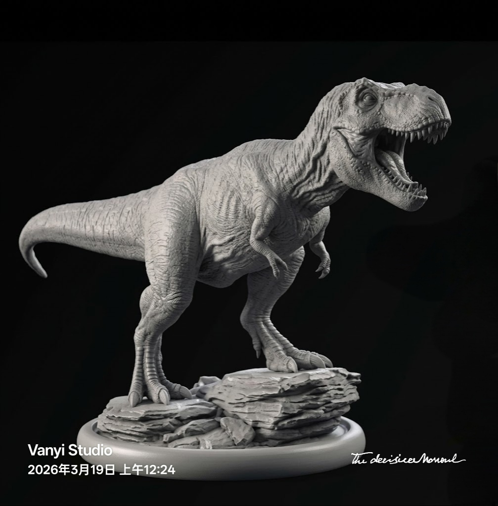 T-Rex Statue