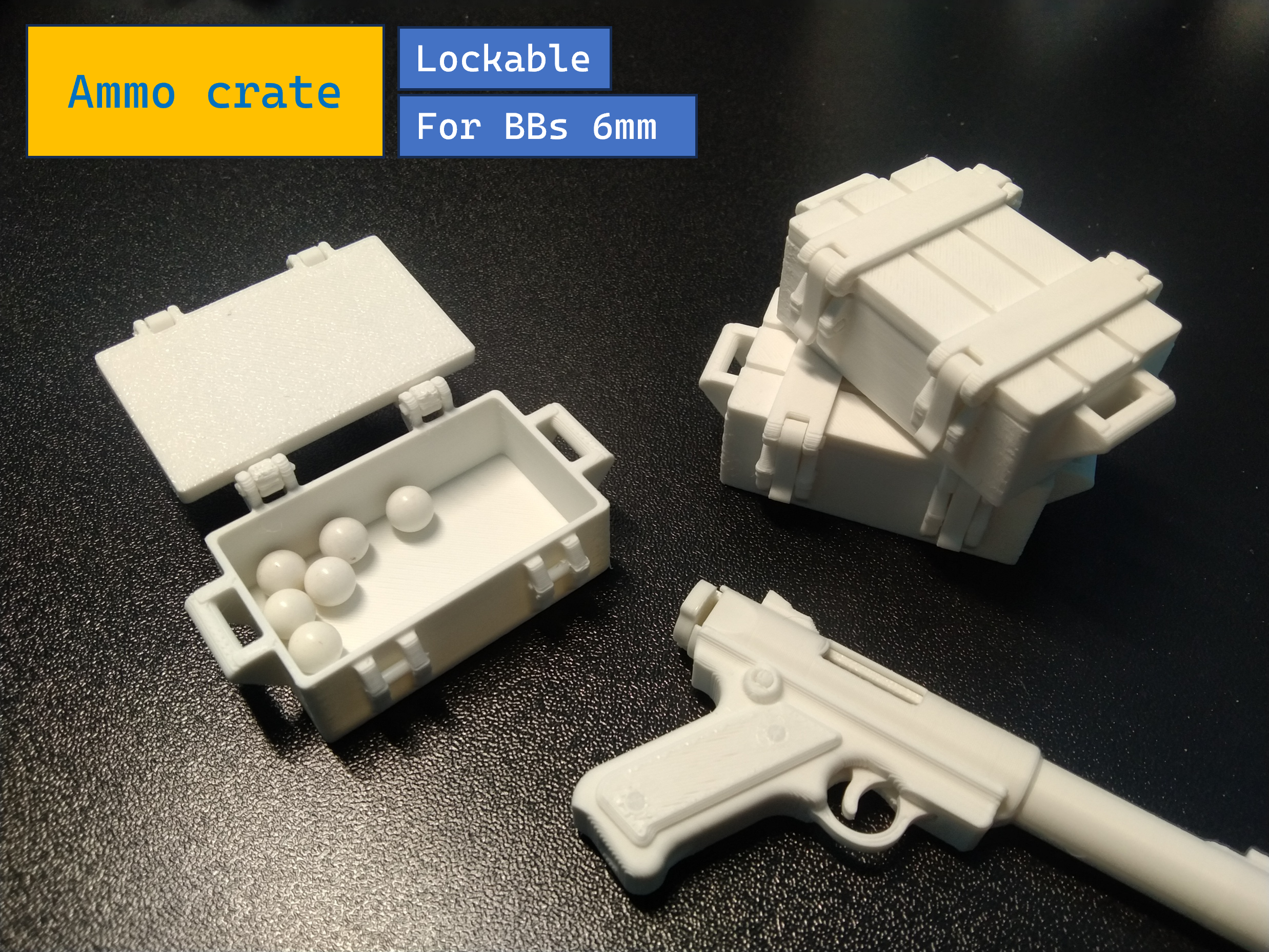 Ammo crate (miniature)