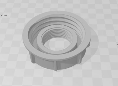 IBC 62mm > 1" coul + 5/4" coul