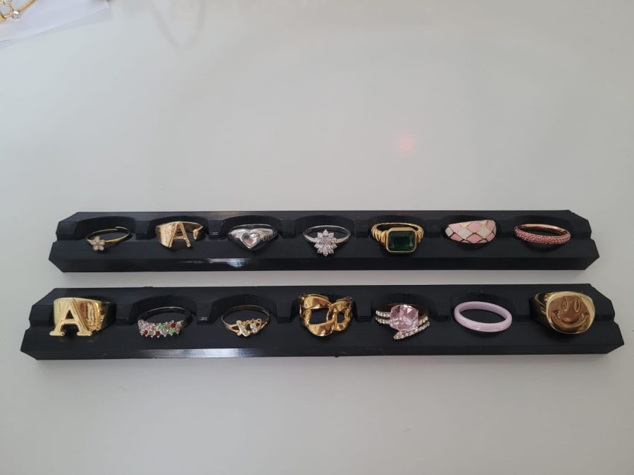 1 - 7 Ring Inclined Display