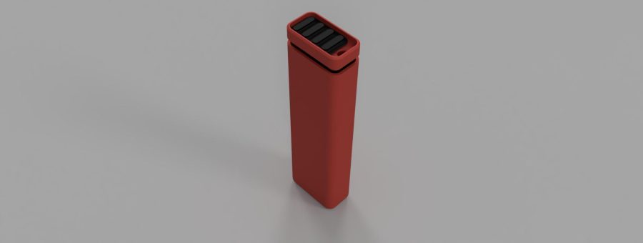 Handy Toothpick Box with Sliding Mechanism