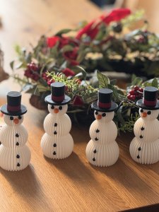 Artistic Snowman