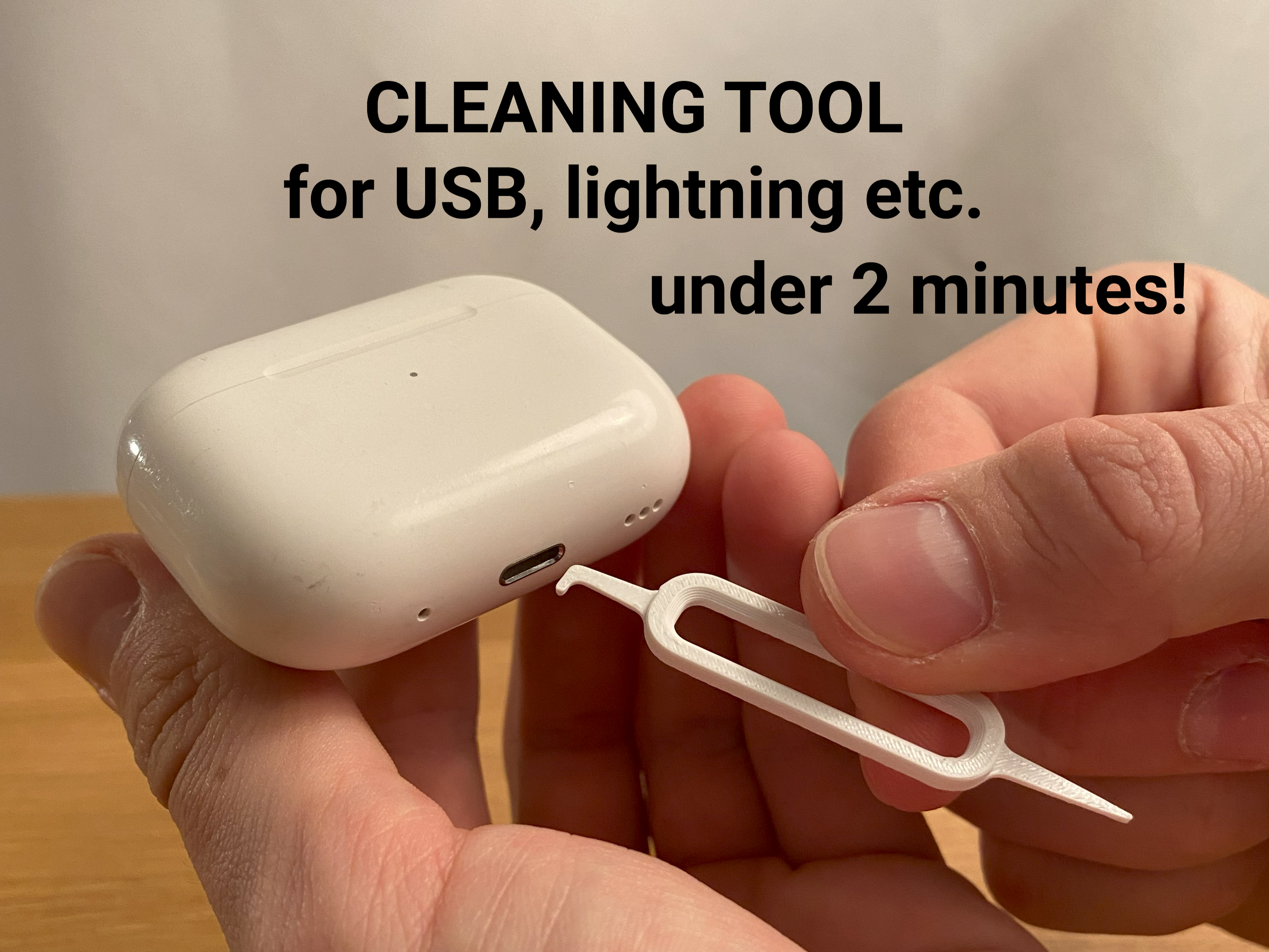Charger Port Cleaning Tool