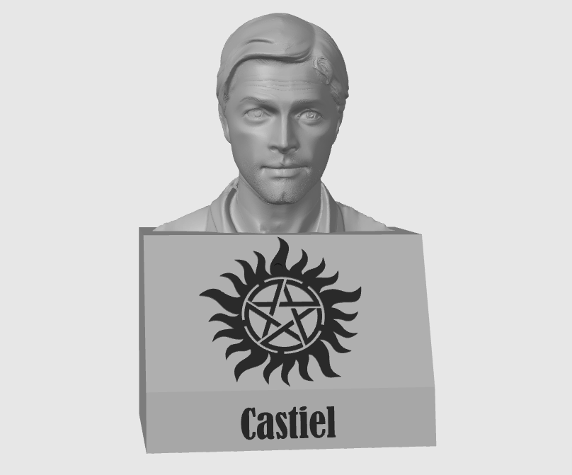 Supernatural Statue - Castiel