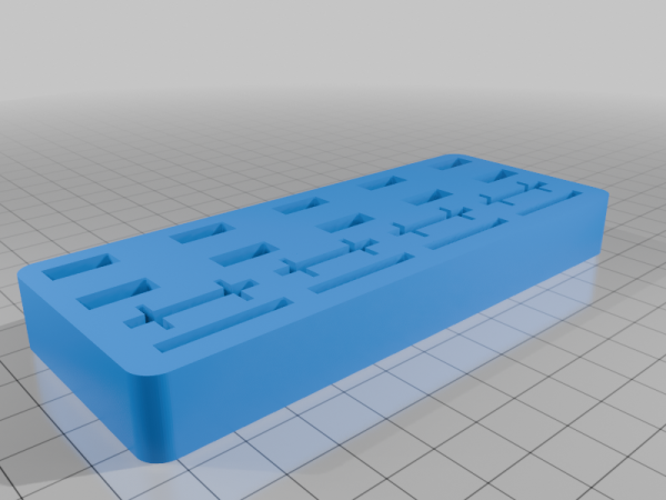 Minimalist USB Thumb Drive SD Card and Micro SD Card Holder for Creatives StarForge Kits 3D Print STL File