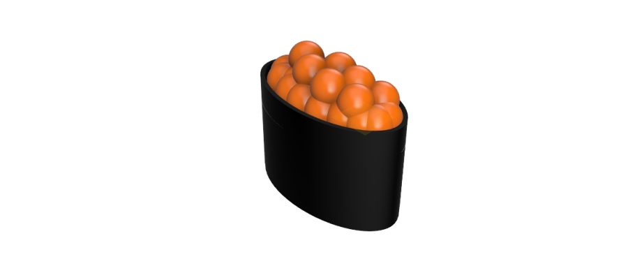 Gunkan-Maki Sushi Container